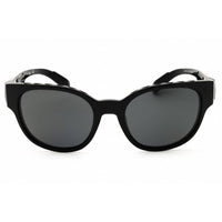 Adidas Women's Sunglasses - Shiny Black Sport Wraparound Full Rim Frame | SP0009 01D ,