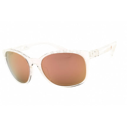 Adidas Unisex Sunglasses - Crystal Injected Propionate Full Rim Frame | SP0011 26G ,