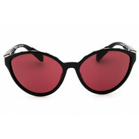 Adidas Women's Sunglasses - Shiny Black Cat Eye Shape Full Rim Frame | SP0012 01Y ,