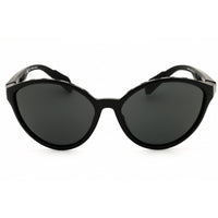 Adidas Women's Sunglasses - Shiny Black Cat Eye Shape Full Rim Frame | SP0012 01A ,
