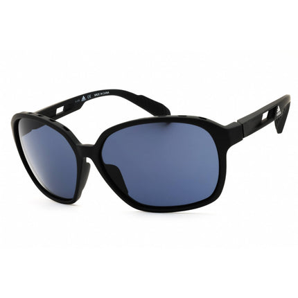 Adidas Women's Sunglasses - Matte Black Sport Wraparound Full Rim Frame | SP0013 02A ,