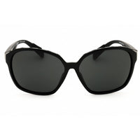 Adidas Women's Sunglasses - Shiny Black Sport Wraparound Full Rim Frame | SP0013 01A ,