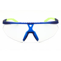 Adidas Unisex Sunglasses - Matte Blue Injected Propionate Shield Frame | SP0015 91X ,