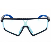 Adidas Men's Sunglasses - Shiny Blue Injected Propionate Half Rim Frame | SP0017 90X ,