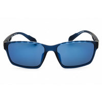 Adidas Men's Sunglasses - Matte Blue Injected Propionate Full Rim Frame | SP0024 91V ,