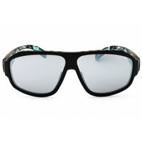 Adidas Unisex Sunglasses - Matte Black Sport Wraparound Full Rim Frame | SP0025 02C ,