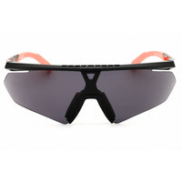 Adidas Unisex Sunglasses - Shiny Black Injected Propionate Shield Frame | SP0027 01A ,