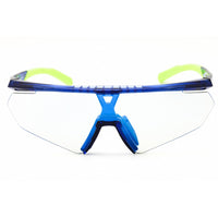 Adidas Unisex Sunglasses - Matte Blue Injected Propionate Shield Frame | SP0027 91X ,