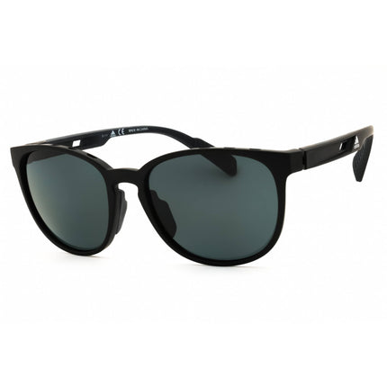 Adidas Men's Sunglasses - Matte Black Sport Wraparound Full Rim Frame | SP0036 02A ,