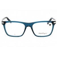 Salvatore Ferragamo Men's Eyeglasses - Crystal Navy Blue Full Rim Frame | SF2959 414 ,