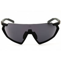 Adidas Men's Sunglasses - Matte Black Injected Propionate Shield Frame | SP0041 02A ,