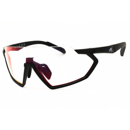Adidas Unisex Sunglasses - Matte Black Injected Propionate Shield Frame | SP0041 02U ,