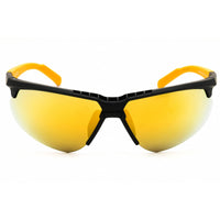 Adidas Men's Sunglasses - Matte Black Sport Wraparound Half Rim Frame | SP0042 02G ,