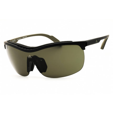 Adidas Men's Sunglasses - Matte Black Injected Propionate Shield Frame | SP0043 02N ,