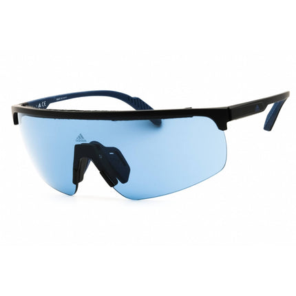 Adidas Unisex Sunglasses - Matte Black Injected Propionate Shield Frame | SP0044 02V ,