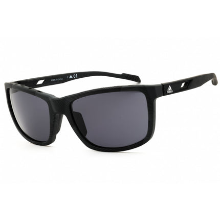 Adidas Men's Sunglasses - Black/Grey Injected Propionate Full Rim Frame | SP0047 05A ,