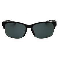 Adidas Men's Sunglasses - Matte Black Rectangular Shape Half Rim Frame | SP0048 02A ,