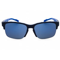 Adidas Men's Sunglasses - Matte Blue Injected Propionate Half Rim Frame | SP0048 91X ,