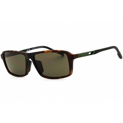 Adidas Men's Sunglasses - Dark Havana Rectangular Shape Full Rim Frame | SP0049 52N ,