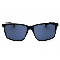 Adidas Men's Sunglasses - Matte Black Rectangular Shape Full Rim Frame | SP0050 02A ,
