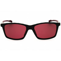 Adidas Men's Sunglasses - Matte Black Rectangular Shape Full Rim Frame | SP0052 02S ,