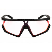 Adidas Men's Sunglasses - Matte Black Sport Wraparound Half Rim Frame | SP0054 02L ,