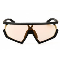 Adidas Men's Sunglasses - Matte Black Sport Wraparound Half Rim Frame | SP0054 02G ,