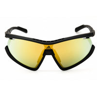 Adidas Men's Sunglasses - Matte Black Sport Wraparound Half Rim Frame | SP0055 02G ,