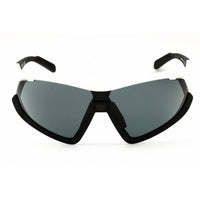 Adidas Men's Sunglasses - White/Black Sport Wraparound Half Rim Frame | SP0055 24A ,