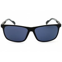 Adidas Men's Sunglasses - Matte Black Rectangular Shape Full Rim Frame | SP0061 02A ,