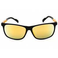 Adidas Men's Sunglasses - Matte Black Rectangular Shape Full Rim Frame | SP0061 02G ,