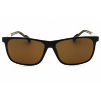 Adidas Men's Sunglasses - Matte Black Rectangular Shape Full Rim Frame | SP0061 02H ,