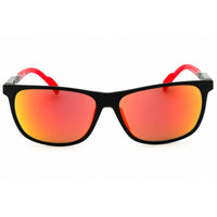 Adidas Men's Sunglasses - Matte Black Rectangular Shape Full Rim Frame | SP0061 02L ,