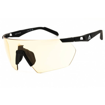 Adidas Unisex Sunglasses - Matte Black Sport Wraparound Rimless Frame | SP0062 02J ,
