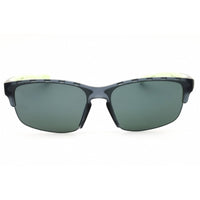 Adidas Men's Sunglasses - Grey/Green Injected Propionate Half Rim Frame | SP0068 20D ,