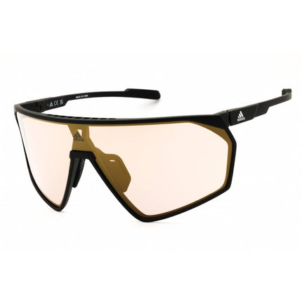 Adidas Men's Sunglasses - Matte Black Sport Wraparound Full Rim Frame | SP0073 02G ,