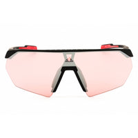 Adidas Men's Sunglasses - Matte Black Sport Wraparound Half Rim Frame | SP0076 02E ,