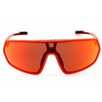 Adidas Unisex Sunglasses - Matte Orange Sport Wraparound Full Rim Frame | SP0089 43L ,