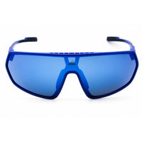 Adidas Unisex Sunglasses - Matte Blue Sport Wraparound Full Rim Frame | SP0089 91Q ,