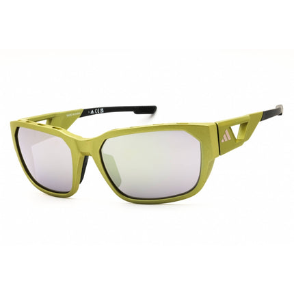 Adidas Men's Sunglasses - Matte Light Green Injected Propionate Frame | SP0092 94Q ,