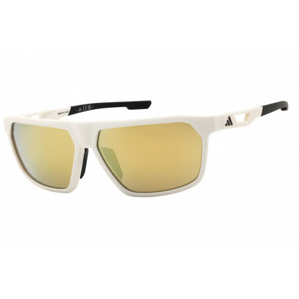 Adidas Men's Sunglasses - White Sport Wraparound Shape Full Rim Frame | SP0096 21G ,