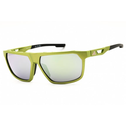 Adidas Men's Sunglasses - Matte Light Green Injected Propionate Frame | SP0096 94Q ,