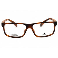 Adidas Men's Eyeglasses - Dark Havana Sport Wraparound Full Rim Frame | SP5003 052 ,