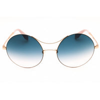 Adidas Women's Sunglasses - Gold/Pink Metal Round Shape Full Rim Frame | OR0002 33W ,