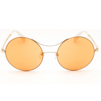 Adidas Women's Sunglasses - Gold Metal Round Shape Full Rim Frame | OR0002 32G ,
