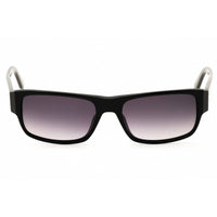 Adidas Men's Sunglasses - Shiny Black Rectangular Shape Full Rim Frame | OR0007 01B ,