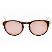 Adidas Men's Sunglasses - Dark Havana Injected Propionate Round Frame | OR0009-H 52U ,