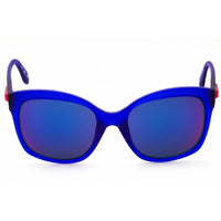 Adidas Women's Sunglasses - Matte Violet Rectangular Shape Full Rim Frame | OR0012 82X ,