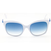 Adidas Women's Sunglasses - White Injected Propionate Rectangular Frame | OR0012 21W ,
