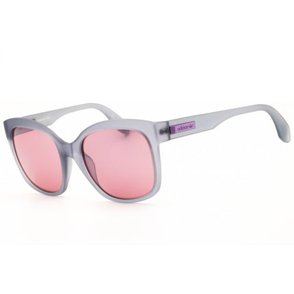 Adidas Women's Sunglasses - Grey Injected Propionate Rectangular Frame | OR0012 20U ,